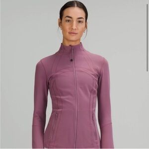 Lululemon define jacket in vintage plum